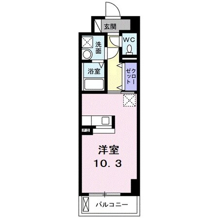 なかもず駅 徒歩10分 4階の物件間取画像